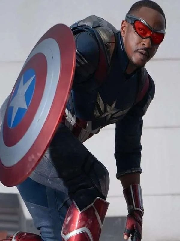 Sam Wilson Captain America Brave New World 2025 Costume Jacket Sam Wilson Captain America Brave New World 2025 Costume Jacket