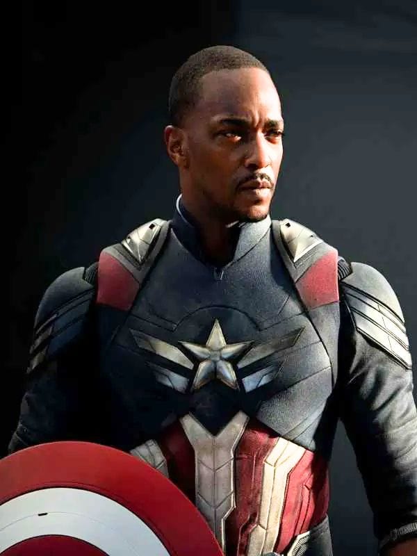 Sam Wilson Captain America Brave New World 2025 Costume Jacket Sam Wilson Captain America Brave New World 2025 Costume Jacket
