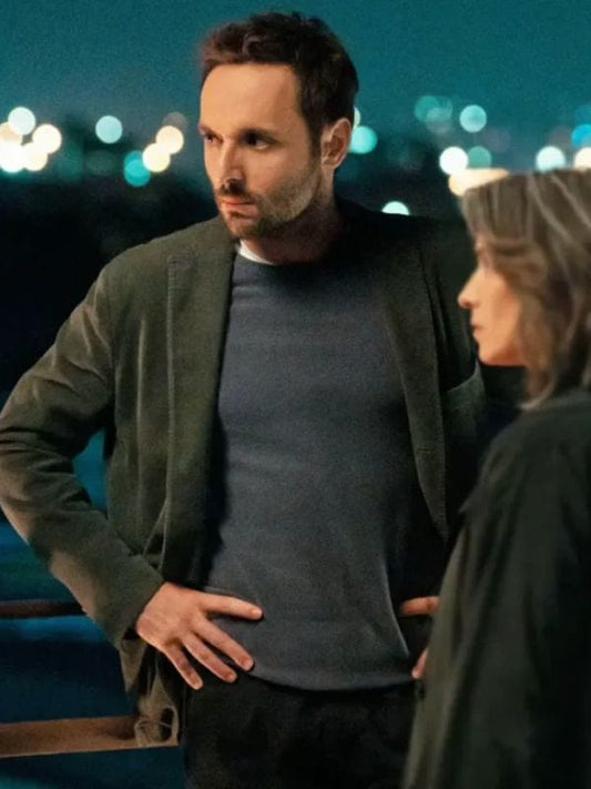 Sara: Woman in the Shadows S01 Davide Pardo Green Blazer