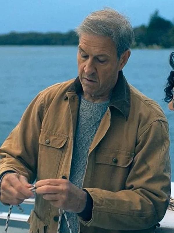 Scrublands S02 David Roberts Brown Jacket Scrublands S02 David Roberts Brown Jacket