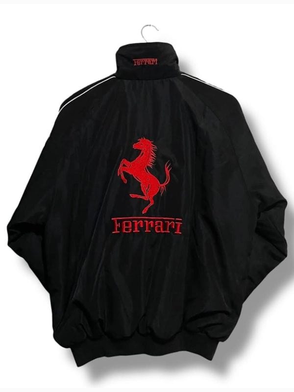 Scuderia Ferrari F1 Racing Jacket Red & Black