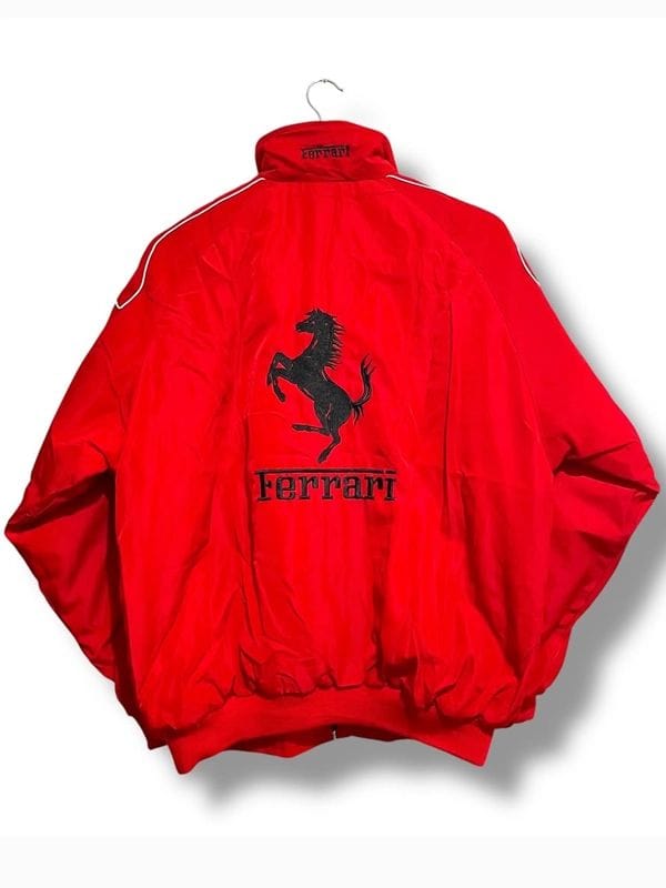 Scuderia Ferrari F1 Racing Jacket Red & Black