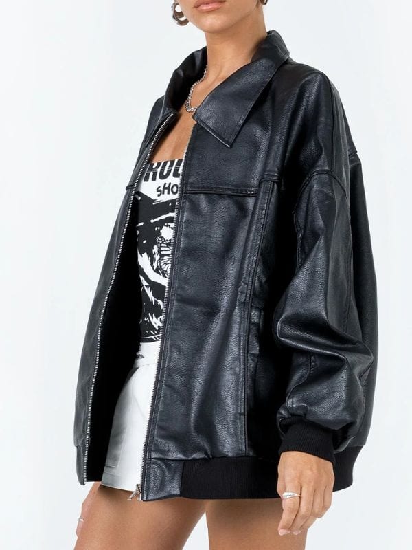 Selling Sunset Charli D'Amelio Leather Jacket
