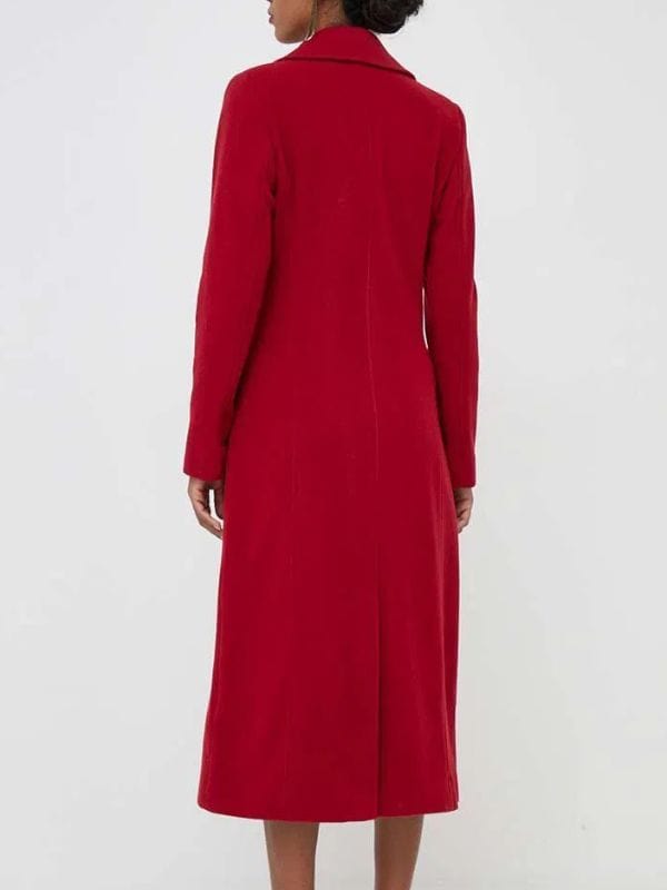 Selling Sunset Nicole Young Red Trench Coat Selling Sunset Nicole Young Red Trench Coat