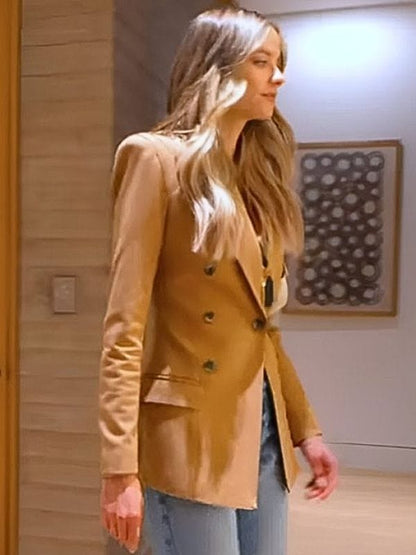 Selling Sunset S08 Alanna Gold Brown Blazer Selling Sunset S08 Alanna Gold Brown Blazer