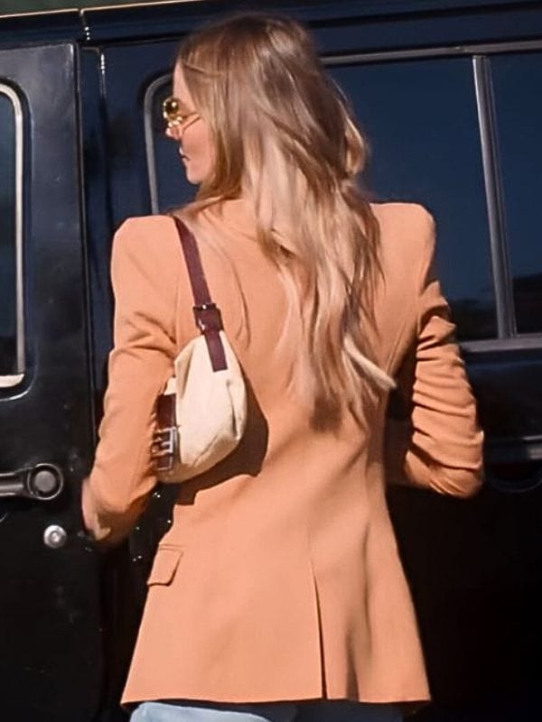 Selling Sunset S08 Alanna Gold Brown Blazer Selling Sunset S08 Alanna Gold Brown Blazer