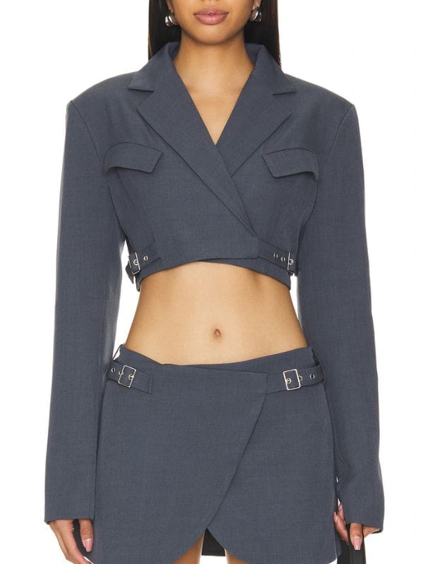 Selling The City S01 Abigail Godfrey Grey Blazer