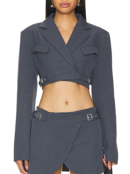 Selling The City S01 Abigail Godfrey Grey Blazer