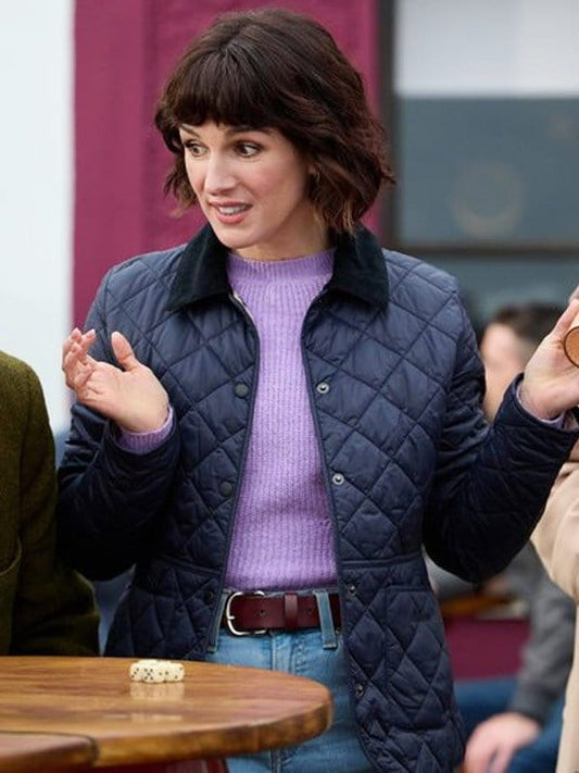Shenae Grimes-Beech Love Of The Irish Quilted Jacket