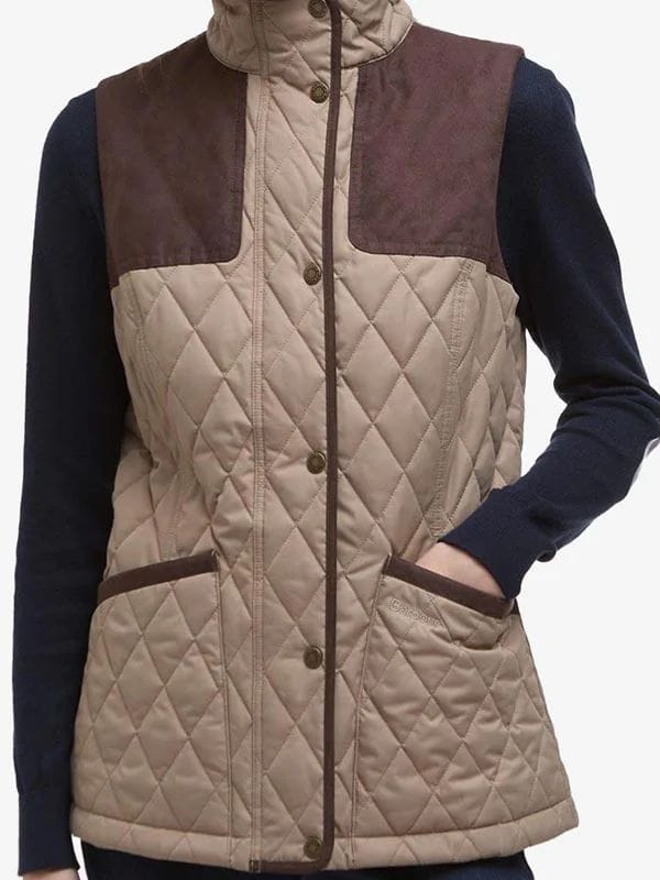 Sheriff Country S01 Caroline Rhea Quilted Vest