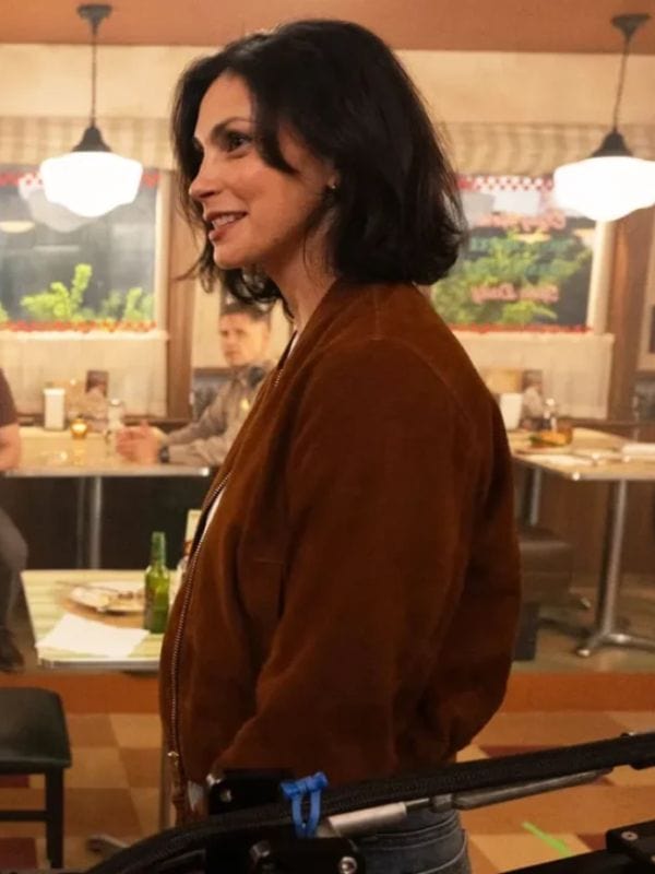 Sheriff Country S01 Morena Baccarin Bomber Jacket Brown