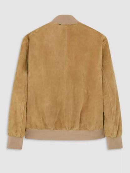 Shifting Gears S01 Jimmy Suede Bomber Jacket