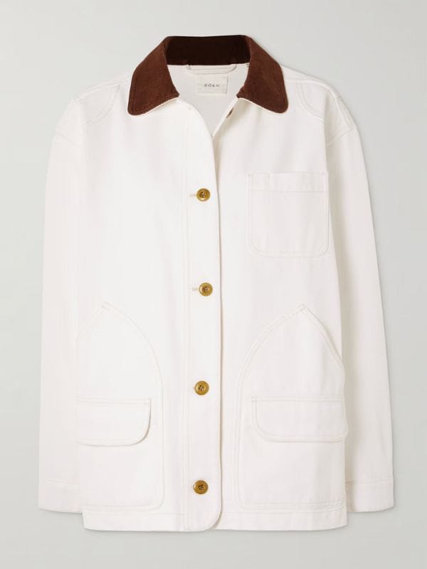 Megan Shrinking S03 Lily Rabe White Jacket