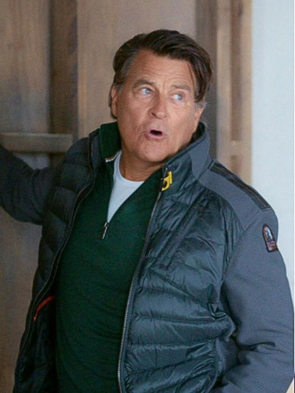 Derek Shrinking S03 Ted McGinley Puffer Jacket Blue