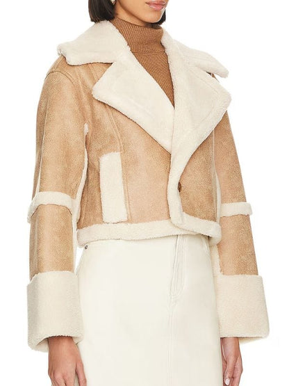 Sin City Rehab S01 Alison Victoria Shearling Leather Jacket