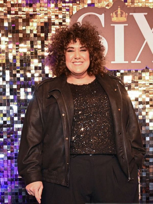 SIX 2026 Casey Donovan Leather Jacket Brown