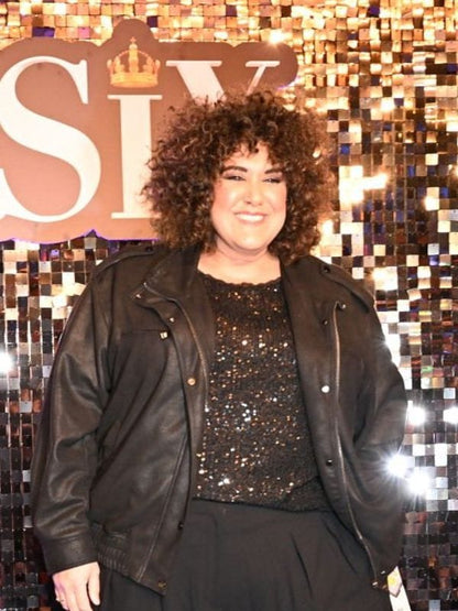 SIX 2026 Casey Donovan Leather Jacket Brown
