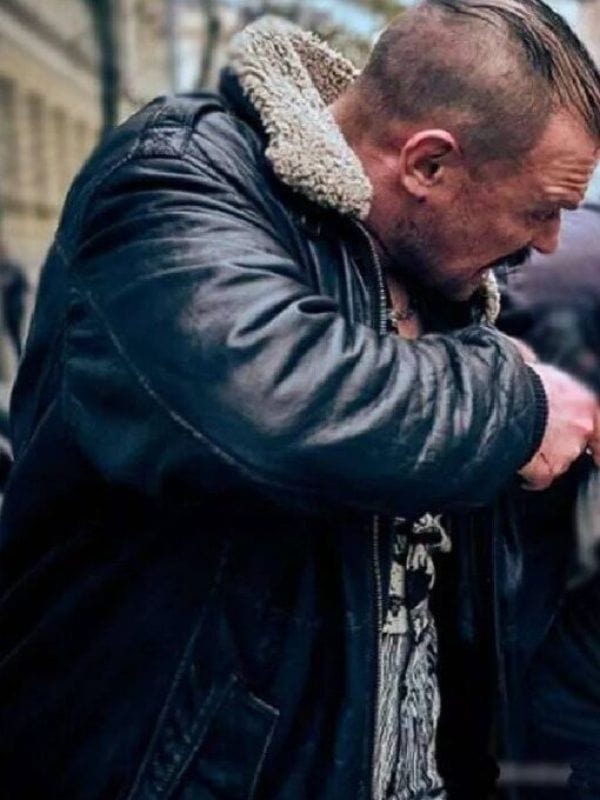 Sixty Minutes 2024 Florian Schmidtke Black Leather Jacket Sixty Minutes 2024 Florian Schmidtke Black Leather Jacket