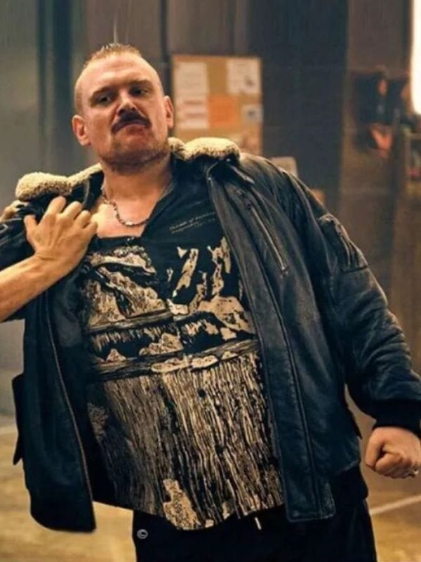 Sixty Minutes 2024 Florian Schmidtke Black Leather Jacket Sixty Minutes 2024 Florian Schmidtke Black Leather Jacket