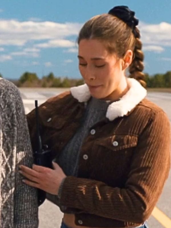 Skymed S03 Hayley Brown Corduroy Jacket
