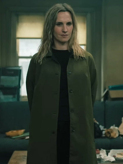Slow Horses Emma Flyte Green Coat Slow Horses Emma Flyte Green Coat