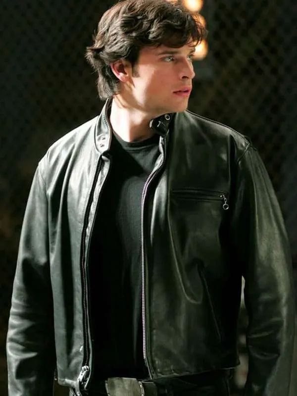 Smallville S06 Tom Welling Leather Jacket
