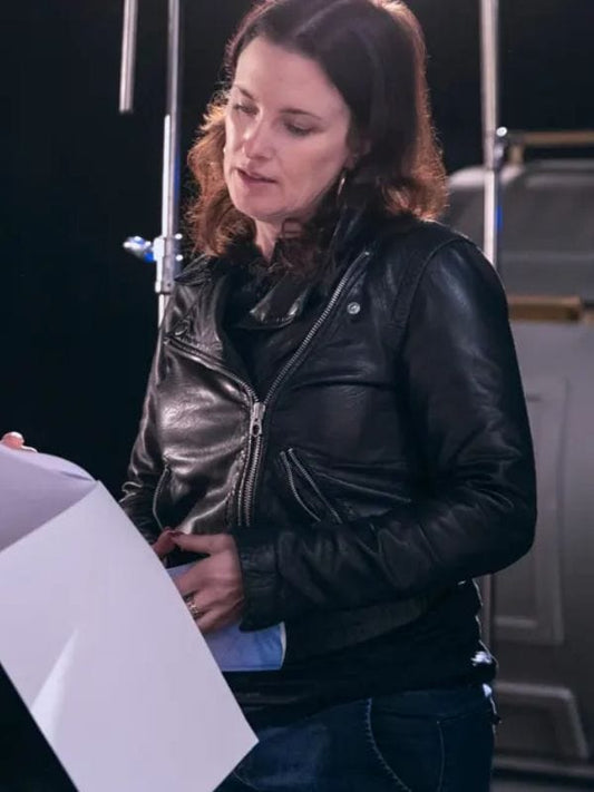 Space Cadet 2024 Liz W. Garcia Biker Leather Jacket Space Cadet 2024 Liz W. Garcia Biker Leather Jacket