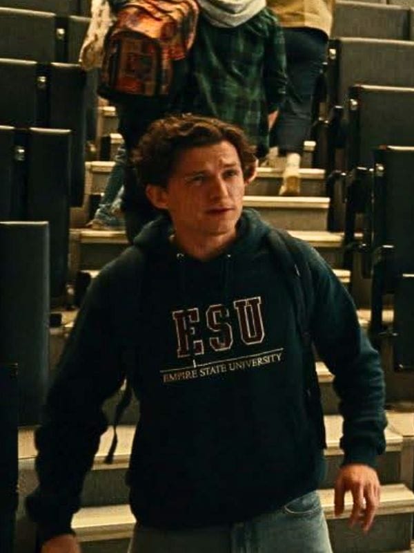 Spider Man 2026 Tom Holland ESU Hoodie Black