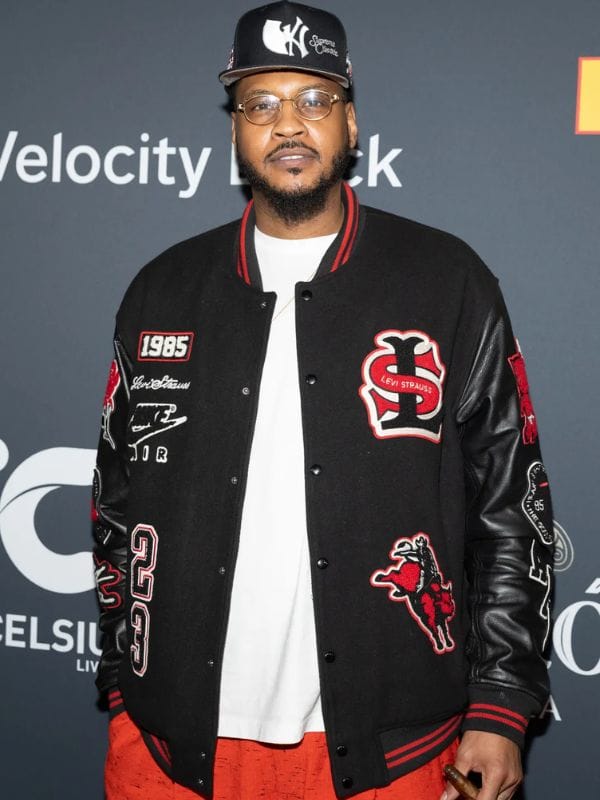 Sports Illustrated The Party 2026 Carmelo Anthony Varsity Jacket