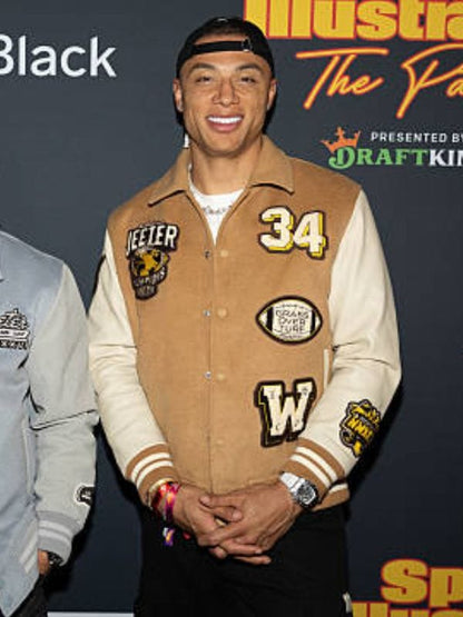 Sports Illustrated The Party Chase DeMoor Varsity Jacket
