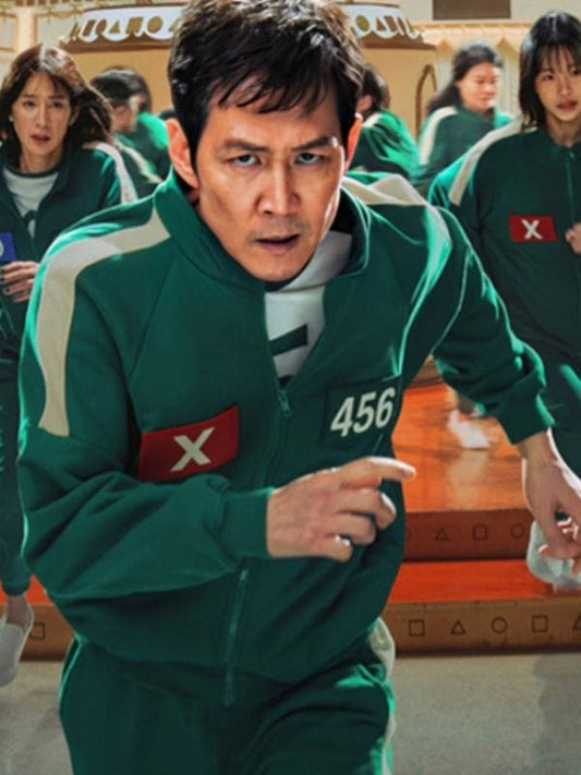 Squid Game S03 Lee Jung-jae Green Tracksuit