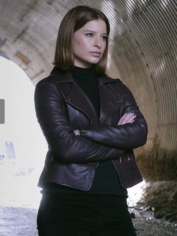Stacey Farber Superman and Lois Leather Jacket Stacey Farber Superman and Lois Leather Jacket