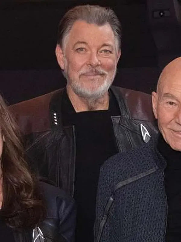 Star Trek Picard Leather Jacket of Captain Riker
