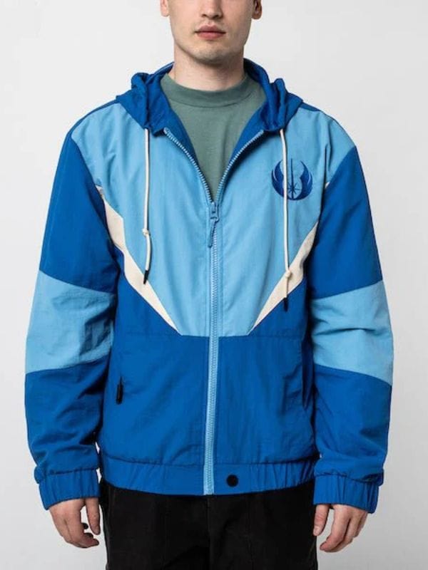Star Wars Jedi Knights Throwback Windbreaker Jacket -Shop Now