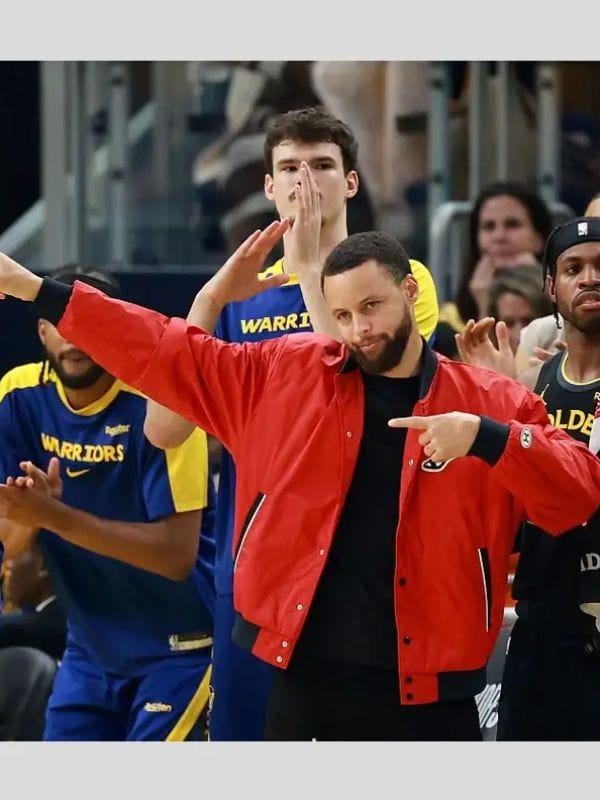 Steph Curry Varsity Jacket Steph Curry Red Jacket | Steph Curry UA Icon Varsity Jacket