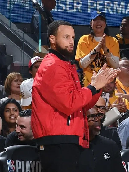 Steph Curry Varsity Jacket Steph Curry Red Jacket | Steph Curry UA Icon Varsity Jacket