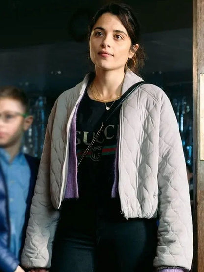 Stephanie Leonidas Marching Powder Quilted Jacket Stephanie Leonidas Marching Powder Quilted Jacket