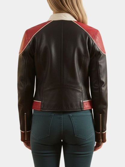 Stone Cold Fox Kiernan Shipka Leather Jacket Black