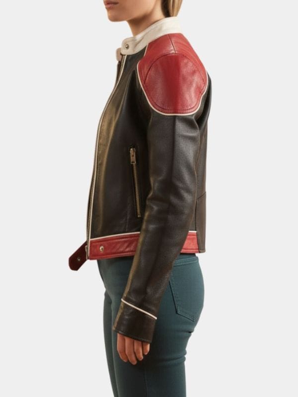 Stone Cold Fox Kiernan Shipka Leather Jacket Black