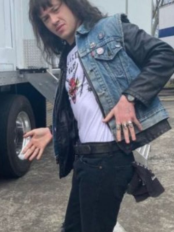 Stranger Things Eddie Munson Denim Vest Blue