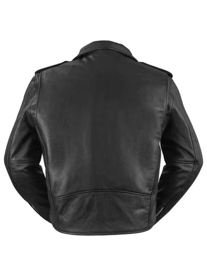 Stranger Things Eddie Munson Leather Biker Jacket