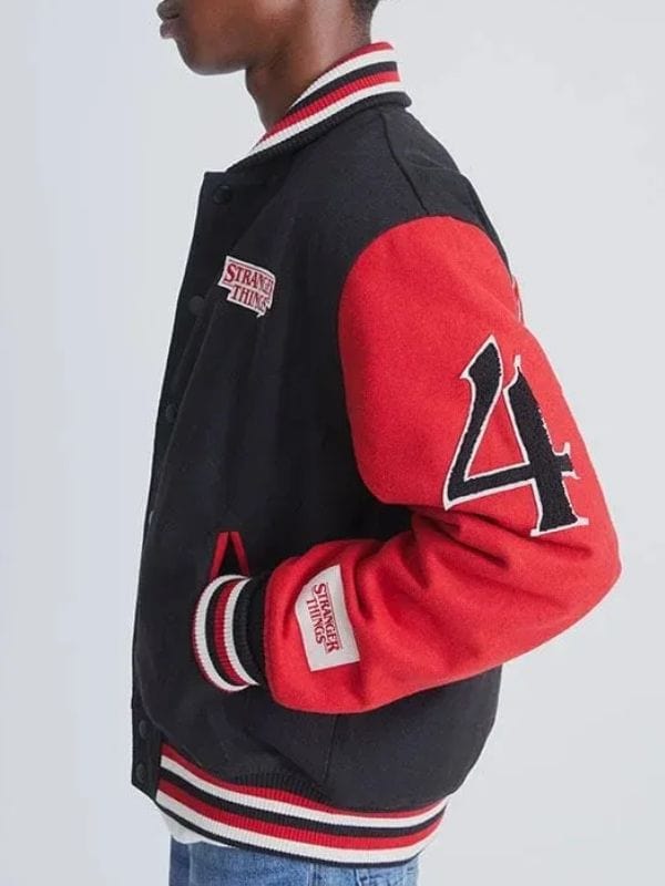 Stranger Things Hawkins Letterman Varsity Jacket
