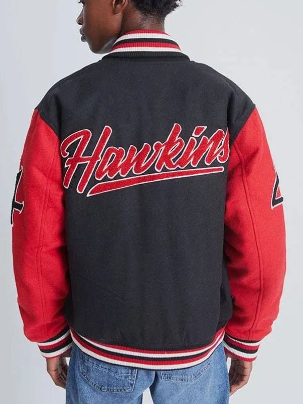 Stranger Things Hawkins Letterman Varsity Jacket