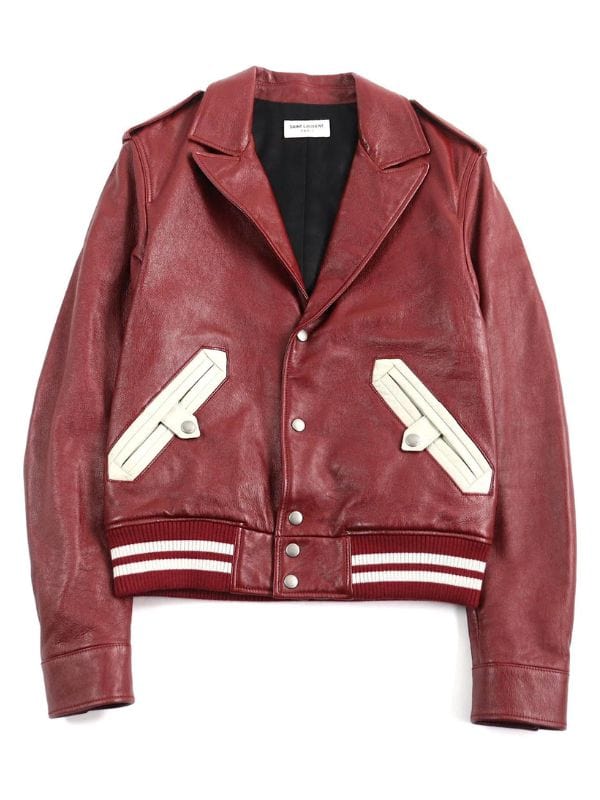 Stranger Things Premiere Finn Wolfhard Leather Jacket Red