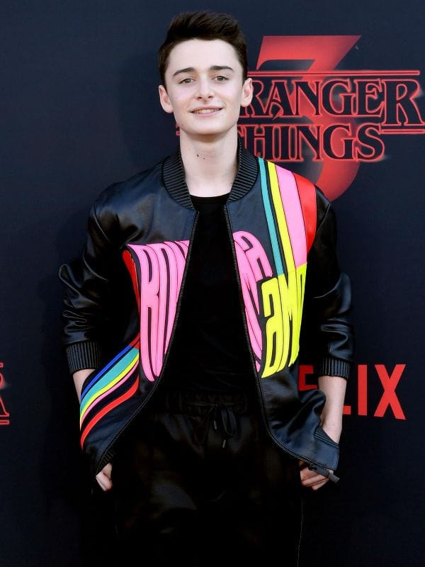 Stranger Things Premiere Noah Schnapp Bomber Jacket