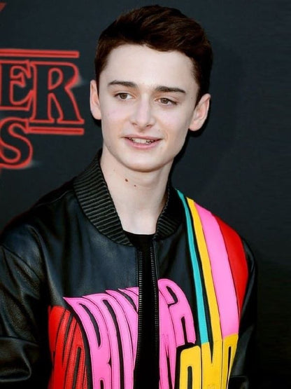 Stranger Things Premiere Noah Schnapp Bomber Jacket