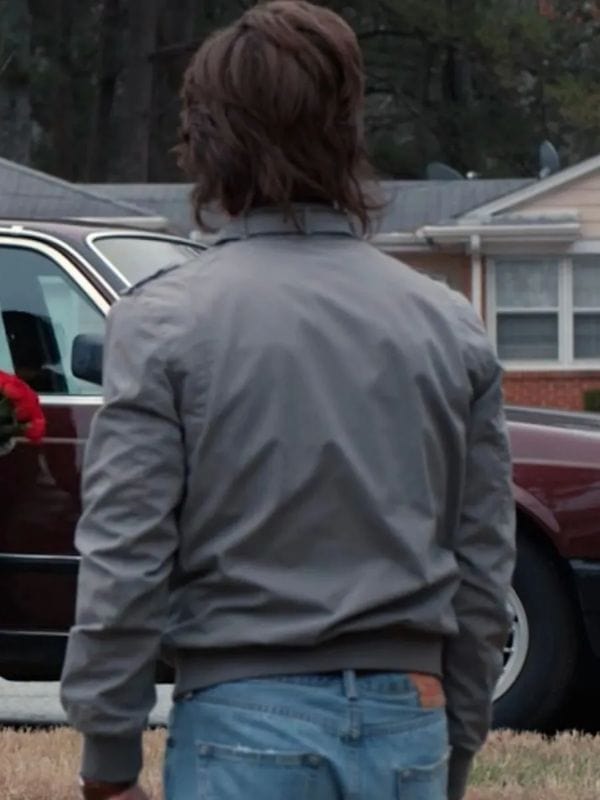 Stranger Things S02 Steve Harrington Grey Jacket