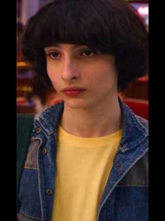 Stranger Things S03 Finn Wolfhard Denim Vest Blue