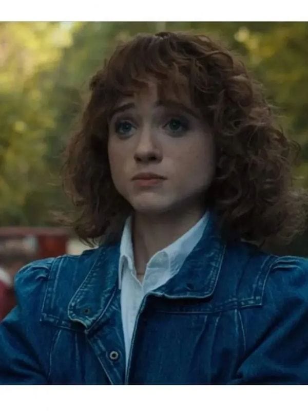 Stranger Things S04 Nancy Wheeler Denim Jacket Blue
