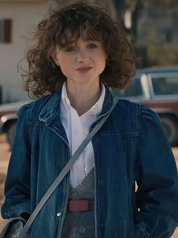 Stranger Things S04 Nancy Wheeler Denim Jacket Blue